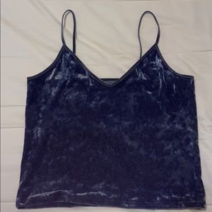 American eagle velvet top